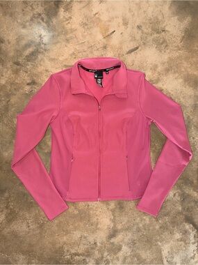 Spyder Active Pink Full Zip Performance Jacket Thumbholes Size M - NWOT
